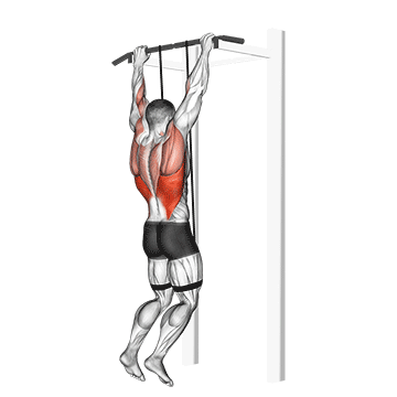 band assisted pull-up