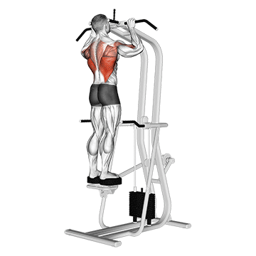 assisted standing pull-up